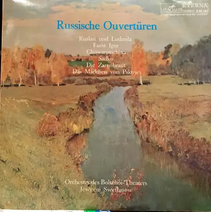Bolshoi Theatre Orchestra , Evgeni Svetlanov - Russische Ouvertüren