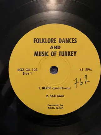 Bora Özkök - Folklore Dances And Music Of Turkey