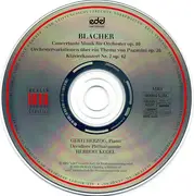 CD - Boris Blacher - Concertante Musik Für Orchester ‧ Orchestervariationen Über Ein Thema Von Paganini ‧ Zweites Klavierkonzert (In Variablen Metren)