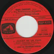 7inch Vinyl Single - Boris Christoff - Chant Des Bateliers Du Volga