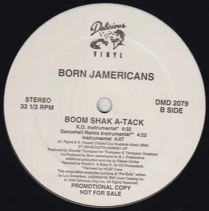 Born Jamericans - Boom Shak A-Tack (Remixes)