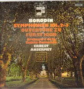 LP - Borodin/ E. Ansermet, Orchestre de la Suisse Romande - Symphonien Nr. 2 h-moll und Nr. 3 a-moll