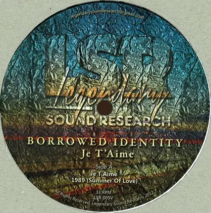 Borrowed Identity - Je T'aime