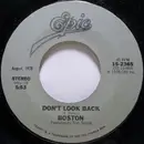 7inch Vinyl Single - Boston - Don't Look Back / Peace Of Mind