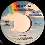 Boston - I Need Your Love