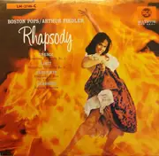 LP - Boston Pops Orchestra / Arthur Fiedler - Rhapsody - Mono / Red Seal