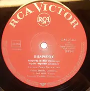 LP - Boston Pops Orchestra / Arthur Fiedler - Rhapsody - Mono / Red Seal