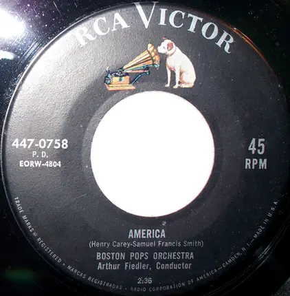 Boston Pops Orchestra / Arthur Fiedler - The Star Spangled Banner / America