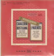 LP - Boston Pops Orchestra - Highlights From Cavalleria Rusticana And I Pagliacci