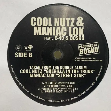 Bosko / Cool Nutz / Maniac Lok - That Fire