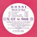 12inch Vinyl Single - Bossi - Work It Out - Pink