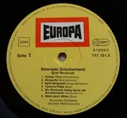 LP - Bouzouki-Orchester Jacobos Melikiopoulos - Sonniges Griechenland (Spiel Bouzouki)