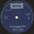 7inch Vinyl Single - Boudewijn de Groot - Het Land Van Maas En Waal / Testament - Mono