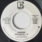 Boulder - Join Me In L. A.