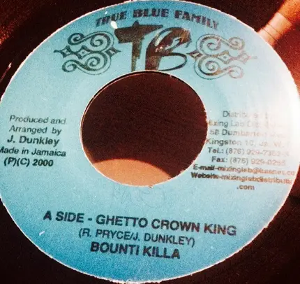 Bounty Killer / Maddish & Psycho Kid - Ghetto Crown King / Beg Out