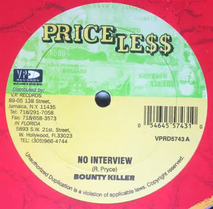 Bounty Killer - No Interview