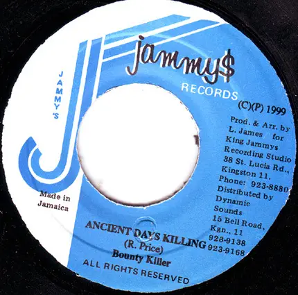Bounty Killer - Ancient Days Killing