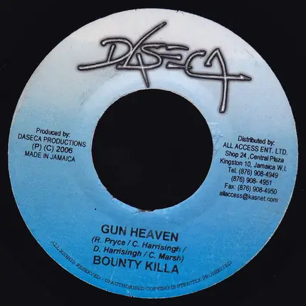 Bounty Killer - Gun Heaven