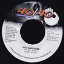 7inch Vinyl Single - Bounty Killer / Jagwa - Hot Like Fire / Man A Badman