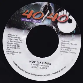 Bounty Killer - Hot Like Fire / Man A Badman