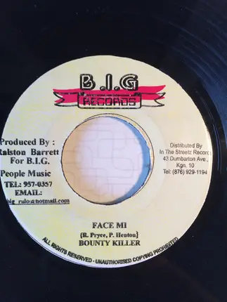 Bounty Killer / Lippo - Face Mi / Born Galis