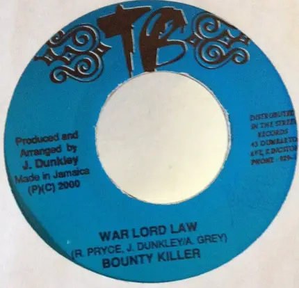 Bounty Killer - War Lord Law