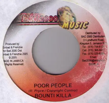 Bounty Killer - Poor People