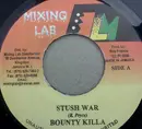 7inch Vinyl Single - Bounty Killer - Stush War