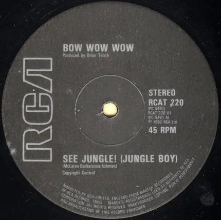 Bow Wow Wow - See Jungle