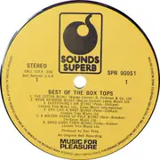 LP - The Box Tops - Best Of The Box Tops