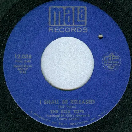 Box Tops - I Shall Be Released