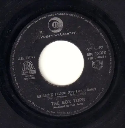 Box Tops - Mi Sento Felice