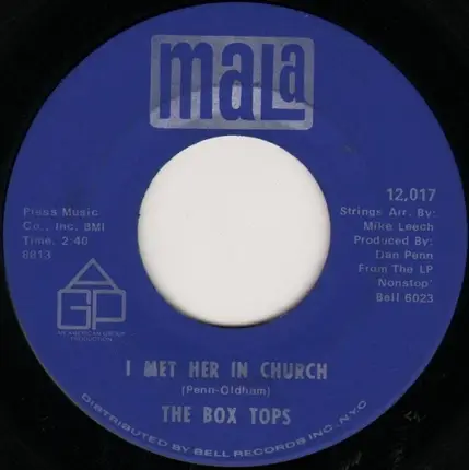 Box Tops - I Met Her In Church