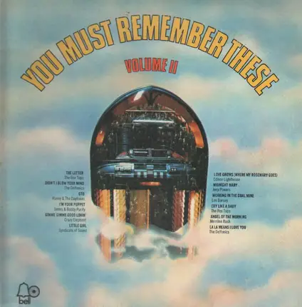 Box Tops, Joey Powers a.o. - You Must Remember These Volume 2