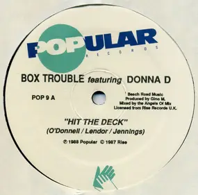 Box Trouble Featuring Donna D - Hit The Deck