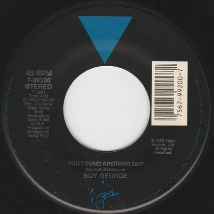 Boy George - You Found Another Guy