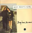 12inch Vinyl Single - Boy Meets Girl - Bring Down The Moon - Picture Sleeve