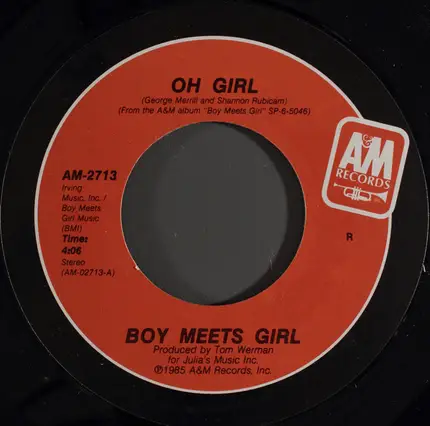 Boy Meets Girl - Oh Girl