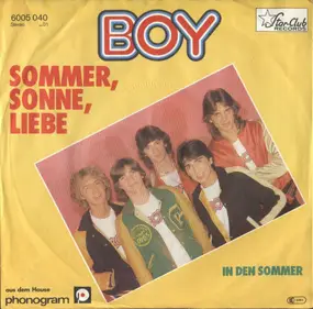Boy - Sommer, Sonne, Liebe