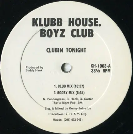 Boyz Club - Clubin Tonight
