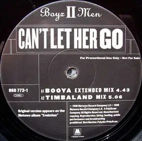 Boyz II Men - Can't Let Her Go