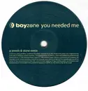 12inch Vinyl Single - Boyzone - You Needed Me