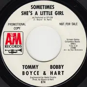 7inch Vinyl Single - Boyce & Hart - Sometimes She's A Little Girl
