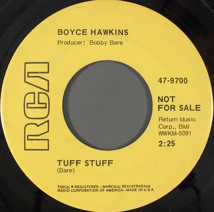 Boyce Hawkins - All Of This For Sally