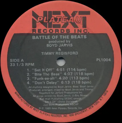 Boyd Jarvis & Timmy Regisford - Battle Of The Beats