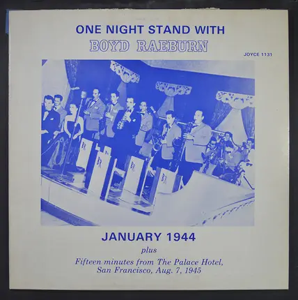 Boyd Raeburn And His Orchestra - One night stand with Boyd Raeburn January 1944