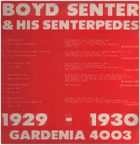 boyd senter - 1929 1930 Gardenia 4003