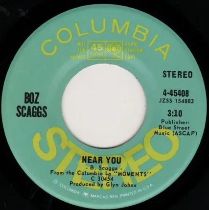 Boz Scaggs - Near You