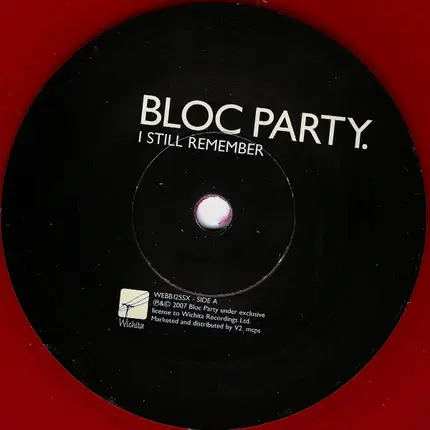 Bloc Party - I Still Remember