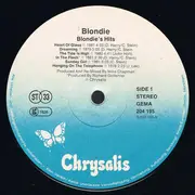 LP - Blondie - Blondie's Hits